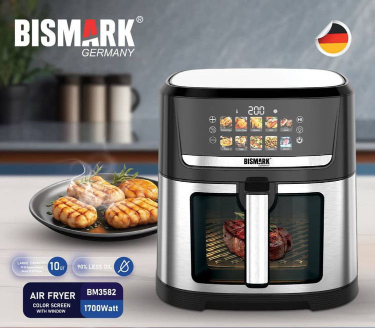 سرخکن برند بیسمارک مدل BM3582 حجم مخزن ۱٠ لیتر